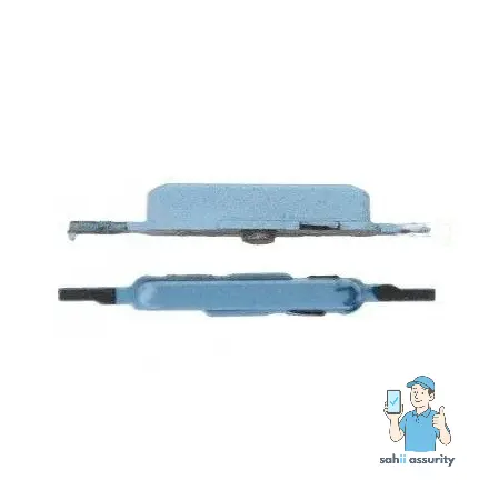 Power Button Outer for Motorola Moto G72 Blue